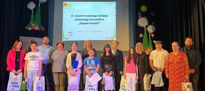 ODRŽAN 15. „DJEČJI KRANJČIĆ“ 2026. U KRIŽEVCIMA